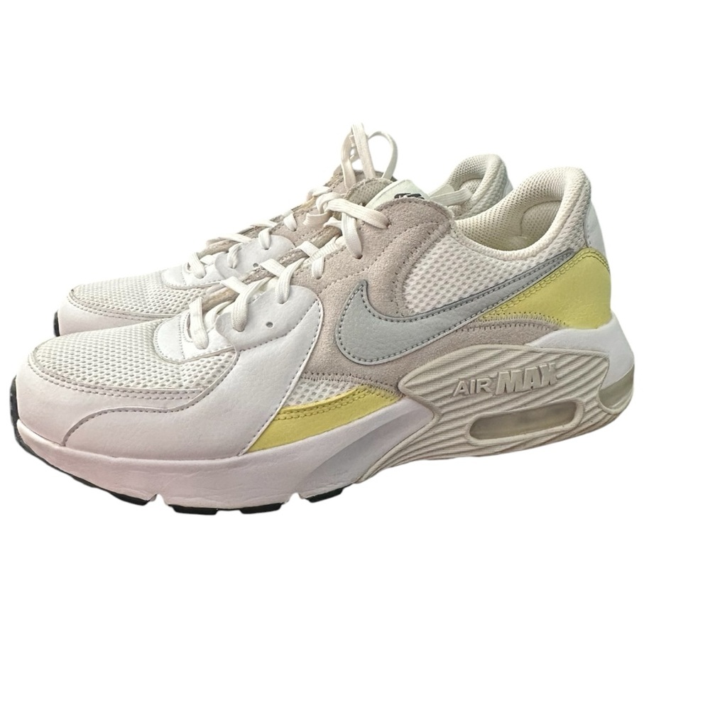 Nike  Air Max Excee CD5432-111 Women's Size 9.5 White Yellow Grey‎